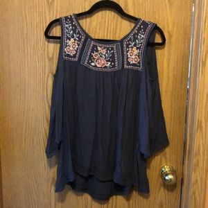 Pretty cold shoulder top